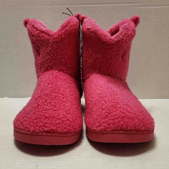 New Mia Girl Pink Western Bootie Slippers - Woman's size 11 - Picture 2 of 8